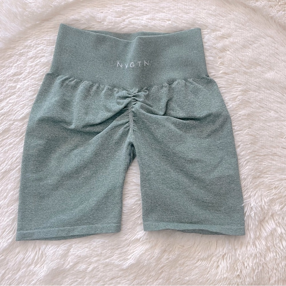 NVGTN Sage Green Athletic Shorts